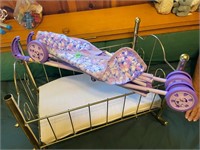 doll bed and stroller