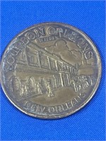 Bourbon Orleans hotel Mardi Gras coin