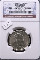 2009 D NGC BU PRESIDENT DOLLAR