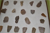 20 Indian Arrow Heads from Texas