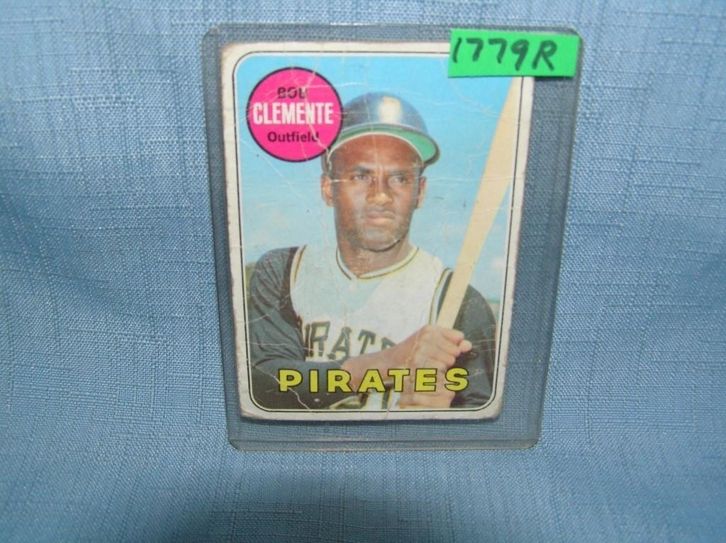 Roberto Clemente1969 Topps baseball card