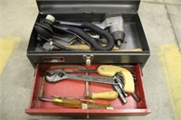 Homak Toolbox w/Contents, Including Impact, Hammer