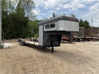 Toy Hauler Trailer With Sleeper Cab