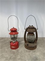 Coleman and Mastercraft Metal Lanterns