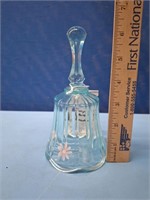 Fenton Art Glass Hand Painted Bell