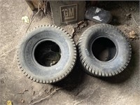 18-9.5x8 Lawnmower Tires (2)