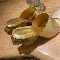 Cult Gaia Gold Sandles