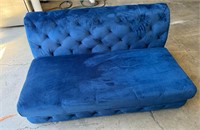 Carbatcm Blue Love Seat