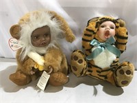Geppeddo Cuddle Kids Milo Monkey & Toby Tiger*