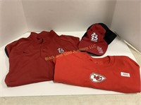 Cards and Chiefs Gear
