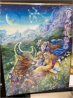 Zodiac Taurus Wall Art  k