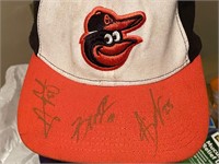 Authentic Player Worn Orioles Signed Players Hat