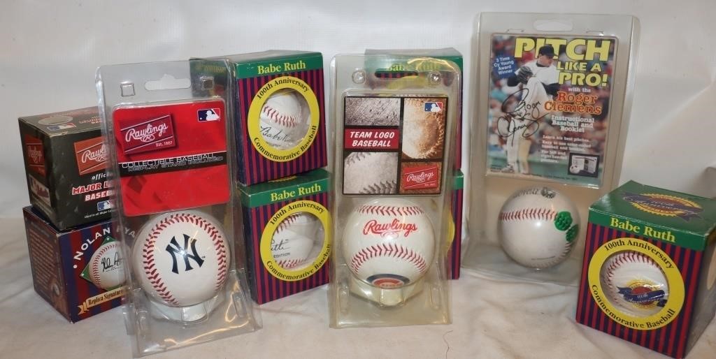 10 Baseballs: Babe Ruth Anniversary, Nolan Ryan,