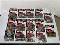 14 Racing Champions Hot Rod Diecasts-1/64th Scale