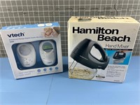 NIB BABY MONITOR & KITCHEN MIXER