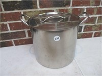 Clean Stock Pot with Lid - Stainless Steel