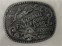 1990 Hesston Rodeo Belt Buckle