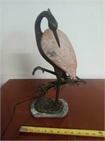 1996 TIN CHI BIRD LAMP TESTED AND WORKING