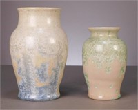 2 Mid-Century Pottery Vases