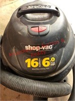 Shop Vac 16 Gallons, 6 HP