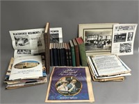 Large Lot of Local Ephemera and Books