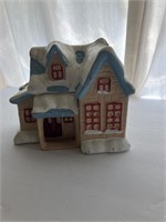 House of Lloyd Christmas/Winter ceramic house