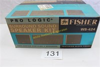 Fisher Audio/Video Surround Sound Speaker Kit