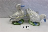Pair of Ceramic Ducks