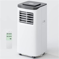 Portable air conditioner w/ built-in dehumidifier
