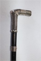 19th Century Silver Handled Walking Stick,