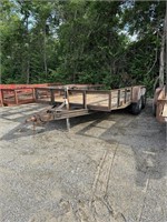 16' Utility Trailer with Heavy Duty (6) Lug