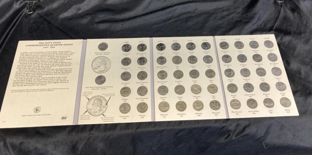 FIFTY STATE COMMEMORATIVE QUARTERS / SET