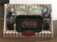 Vintage Coca Cola Christmas Collectible Set 1996
