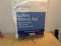 Quilted Mattress Pad Twin Size