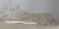 Indiana Glass Candy Dish Trinket Tray & Gallery
