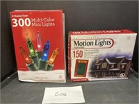 300 multi-color mini lights & more