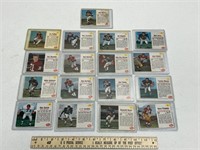 1961 Post Cereal Football Card Lot