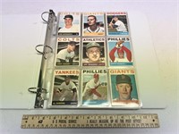 1964 Topps Baseball Cards in Binder