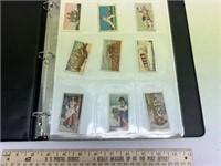 Early 1900s Tobacco Cards in A Binder