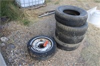 (4) 235/75/15 tires