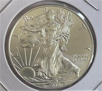 2012 SILVER American Eagle GEM BU