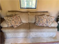 Sofa w/Decorative Pillows