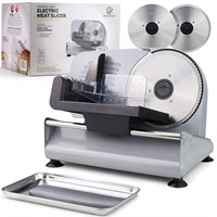 Meat Slicer, 200W Powerful Electric Food