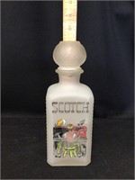 Frosted Scotch Decanter