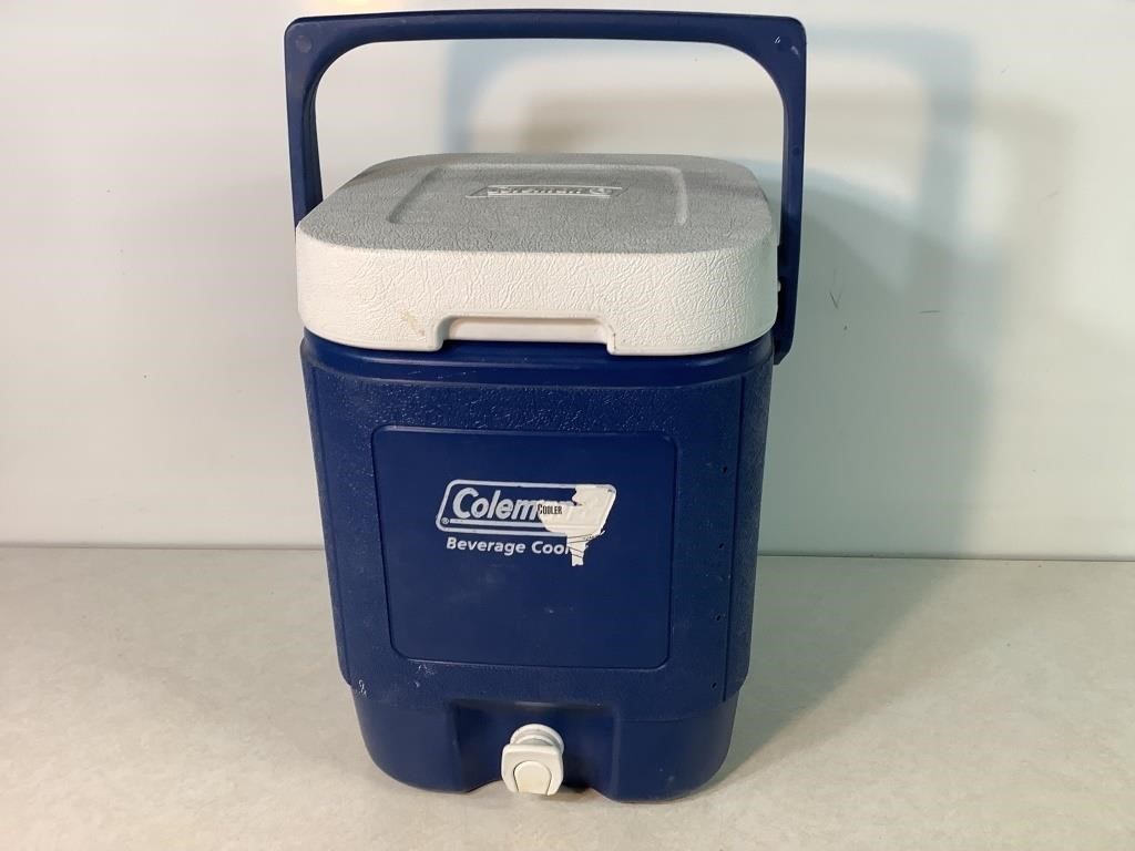 Coleman Beverage Cooler, 15in Tall X 10in Wide