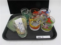 MISC. TRAY LOT - 7 CUPS