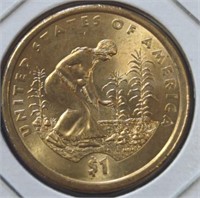 2009 two sisters Sacagawea us $1 coin
