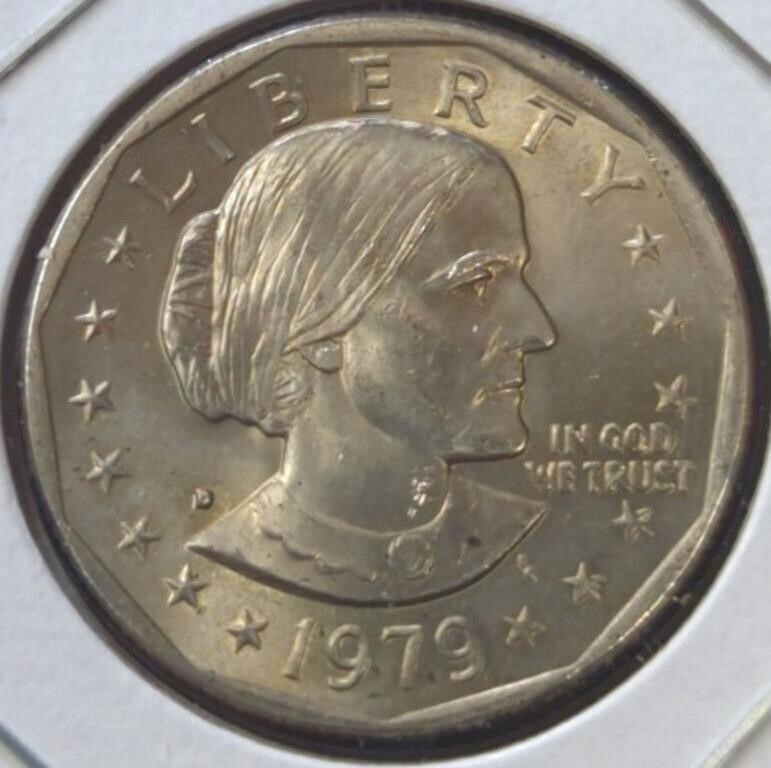 1979 d. Susan b. Anthony dollar