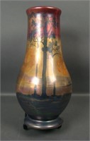 Weller Lasa Art Pottery Scenic  Vase