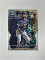 2023 Chrome Prospect Jackson Chourio SHIMMER RC